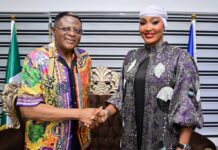 Governor Otu Hosts BBNaija’s Sultana, Explores Creative Collaboration
